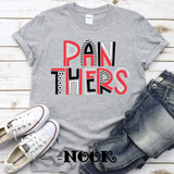 Panthers Two Line Design  - Adult Sizes