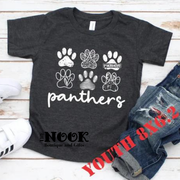 Limited Edition Panther Paw Design - Youth Size