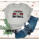 Panthers Softball with Player #