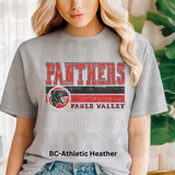 Pauls Valley Panthers Tee and Sweatshirt