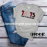Custom Order for Zip Code Shirts