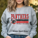 Pauls Valley Panthers Tee and Sweatshirt